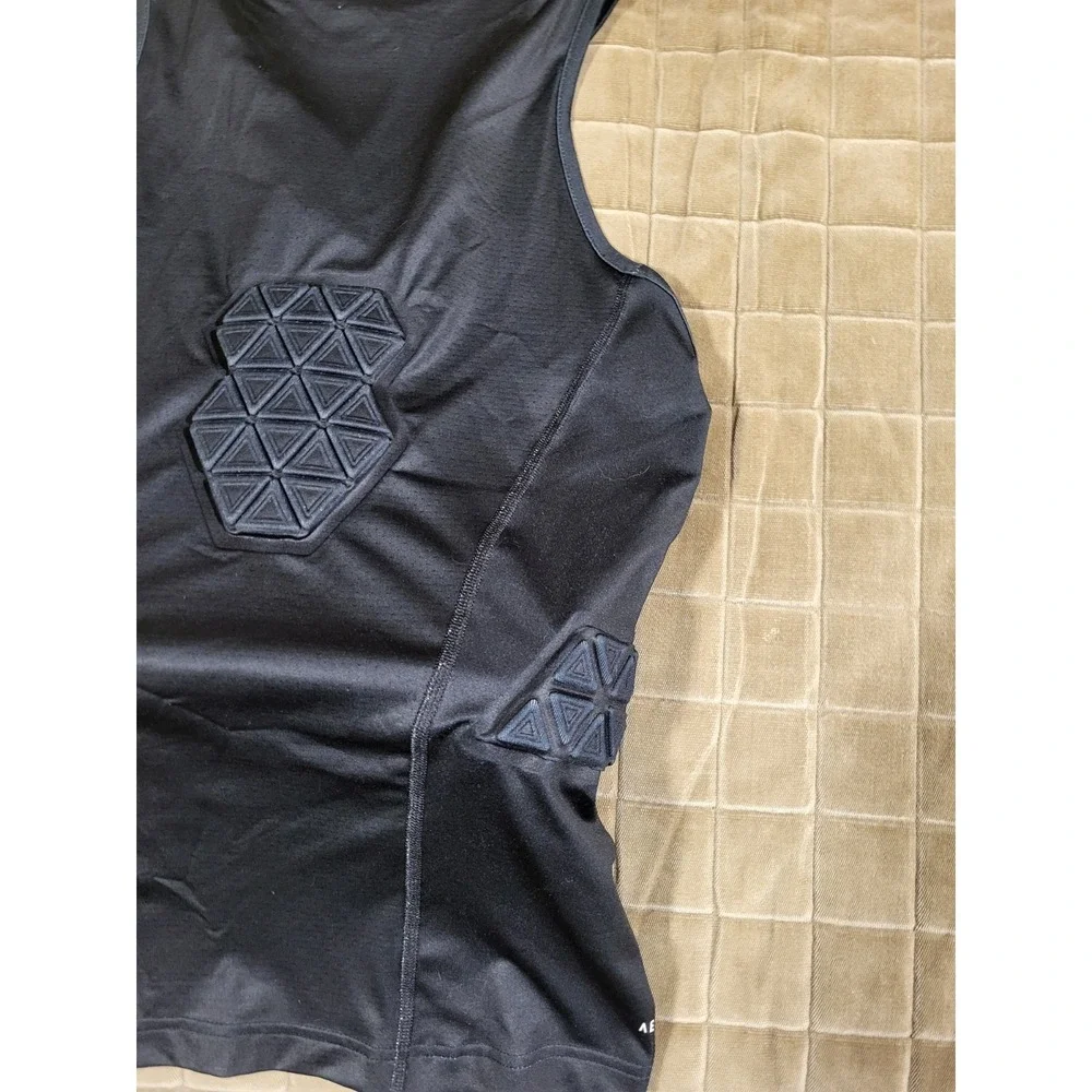 Adidas Mens Alphaskin Force Tank Top Size 2XL Padded Basketball Black NWT
